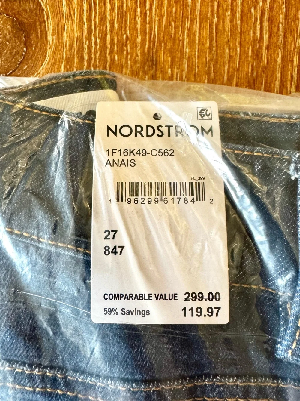 NIP PAIGE Sasha high waist wide leg jeans 27 - Picture 7 of 13